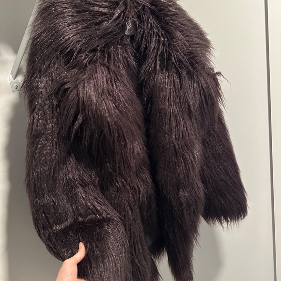 The Frankie Shop Miley faux fur coat xs - Picture 2 of 12